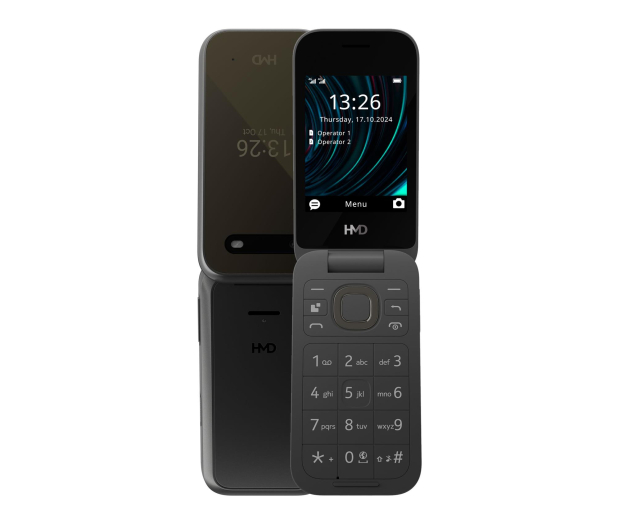 HMD 2660 Flip czarny - 1318334 - zdjęcie